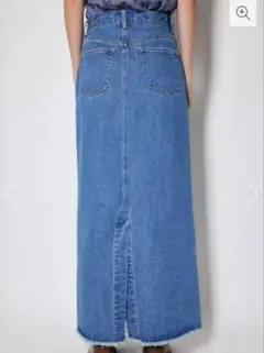 【美品】マウジーMOUSSY タイトスカート スリットスカートデニムスカート0