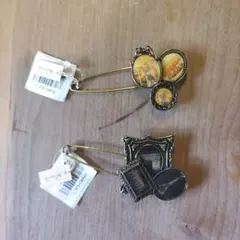 ブローチ2点セット 　未使用品