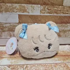mikko ポップアップストア ぬいぐるみ付きパスケース　ラテ新品