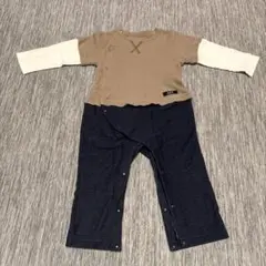【新品】GU ベビーロンパース 80cm