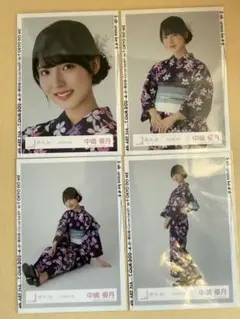 櫻坂46 中嶋優月 生写真 2024年 浴衣 ヨリ 2枚 - メルカリ