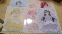 劇場版 魔法少女まどかマギカ まどマギ クリアファイル ローソン　全6種類