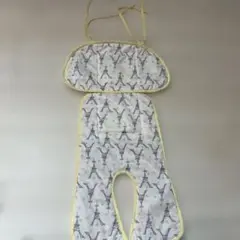 エッフェル塔プリント ベビーカーシートカバー