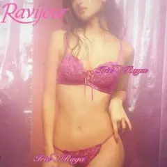 ☆Ravijour☆サテンレースショーツ☆ガーターベルト☆パンツ下着☆2点