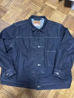 ブラック デニムジャケット