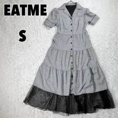 ♥EATME♥ イートミー バックオープン ヘムチュールマキシワンピース Sのサムネイル