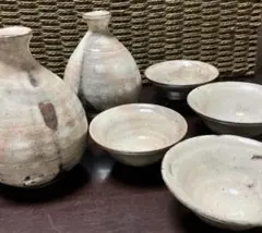 陶器製徳利　盃セット