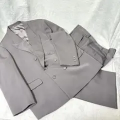 PERCATELLO 冠婚葬祭礼服 ウールダブルジャケット スーツ　100 K