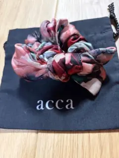 美品 acca アッカ フローラル フォークロア シュシュ 刺繍 - メルカリ