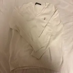 EASTBOY 白、ピンクロゴセーター