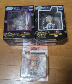 ワンピース 一番くじ きゅんキャラ フィギュア 3種セット　モリア、くま、エース