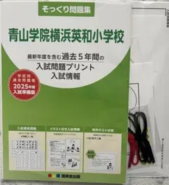 青山学院横浜英和小学校 入試問題集