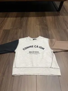 COMME CA ISM クレイジーパターン トレーナー 100cm