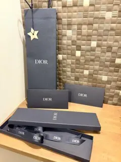 Dior ショップ袋、ギフト箱、リボン、封筒セット☆お得です！