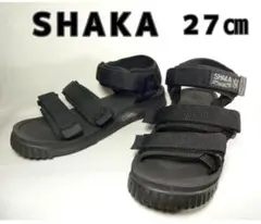 SHAKA スポーツサンダル 27cm 定番ブラック 美品 シャカのサムネイル
