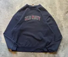 2000s OLD NAVY "check logo sweat"