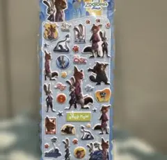 海外限定公式　ズートピア ぷくぷくシール　ステッカー