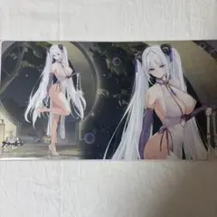 アズレン　トレカアイテムくじ　ファイナルドロー賞　キアサージ　プレイマット プレイマット】ブロッコリートレカアイテムくじEX アズールレーン第4弾