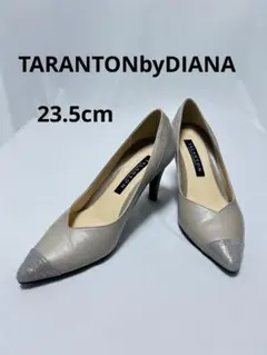 TALANTON byDIANAベージュ ポインテッドトゥ ヒール