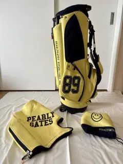 PEARLY GATES ゴルフバッグ 89ヘッドカバー付 PEARLY GATES 89 GOLF ヘッドカバー 5個セット - メルカリ