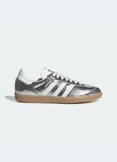 adidas SANBA OG メタリックシルバー スニーカー