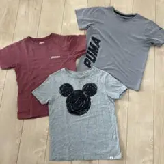 gapミッキーマウスプリント & PUMA Tシャツなど 3枚セット