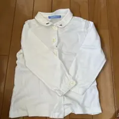 familiar 長袖シャツ 100cm ホワイト