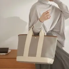 ブレストプカピ　スコッチグレインネオレザーA4トートバッグ