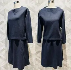 23区　大きいサイズ46　セットアップ　フォーマル　2点セット　ネイビー　3XL