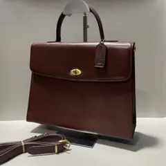 Old Coach Made in Italy Madison Handbag