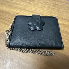 MARY QUANT マリークワント デイジーパッチスナップ パスケース