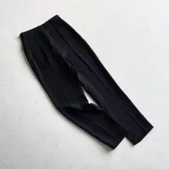 Whim Gazette ハイウエスト センタープレス テーパードパンツ 日本製