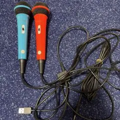 有線カラオケマイク2本セット