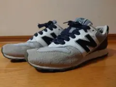 New Balance 996 ニューバランス白×グレー×ネイビー24.5cm