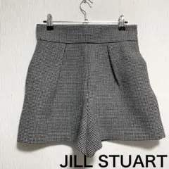 JILL STUART 千鳥柄ショートパンツ　ウール混　ジルスチュアート　秋冬