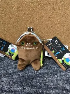新品未使用 モケケ がま口 グリ