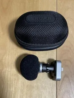 値下【最安値】SHURE MV88 Lightningマイク本体とケースのみ SHURE MV88 iPhone iPad用マイク MOTIVシリーズ