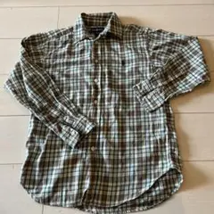 ラルフローレンチェックシャツM(10-12)