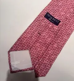 NINA RICCI ピンク パターン柄 ネクタイのサムネイル