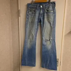 TRUE RELIGION JOEY 　 USA製　フレアデニム パンツ