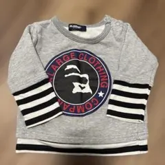 XLARGE KIDS グレー トレーナー