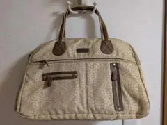 COEUR DEUX ボストンバッグ 大容量 軽量 ベージュ 美品