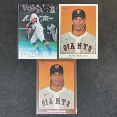 BBM topps 巨人 A.ウォーカー 3枚セット