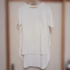 Samansa Mos2 blue 半袖Tシャツ ホワイトのサムネイル