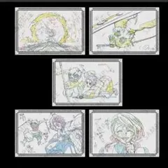 鬼滅の刃ufotableダイニング　ポストカード5枚組　無限列車編