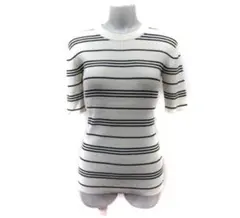 ☆AZULbymoussyカットソー半袖ボーダーMレディース