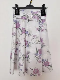 Apuweiser-riche ペイントブーケフレアスカート　新品