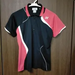 YONEX ソフトテニス ユニフォーム【レディースLサイズ】 黒/赤