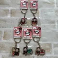 鬼滅の刃　ねずこ　ストラップ　キーホルダー　新品・タグ付き　5個セット　限定