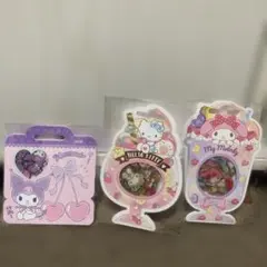 ライセンスあり　サンリオシール　24枚セット×3 72枚！キティマイメロクロミ